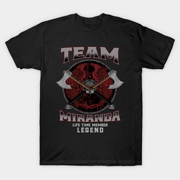 Miranda - Life Time Member Legend T-Shirt by Stacy Peters Art